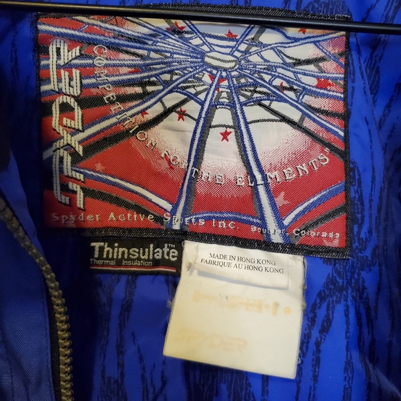 Vintage Spyder XT Ski Snowboard Thinsulate Jacket - Picture 11 of 13